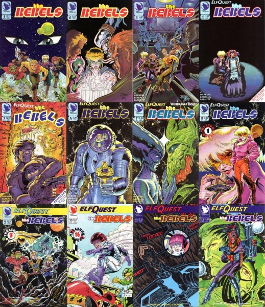 ElfQuest - The Rebels 1-12 (Z1), Warp Graphics