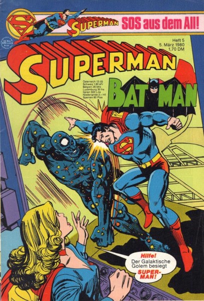 Superman 1980/ 5 (Z1), Ehapa