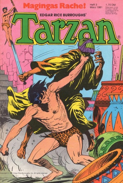 Tarzan, Der Neue 1981/ 3 (Z0), Ehapa