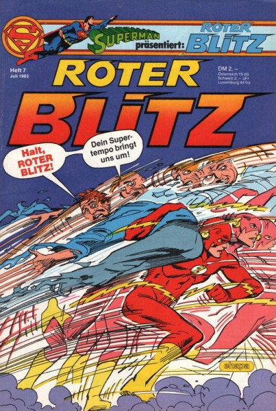 Roter Blitz 1983/ 7 (Z1), Ehapa