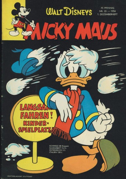Micky Maus 1956/ 25 (Z1), Ehapa