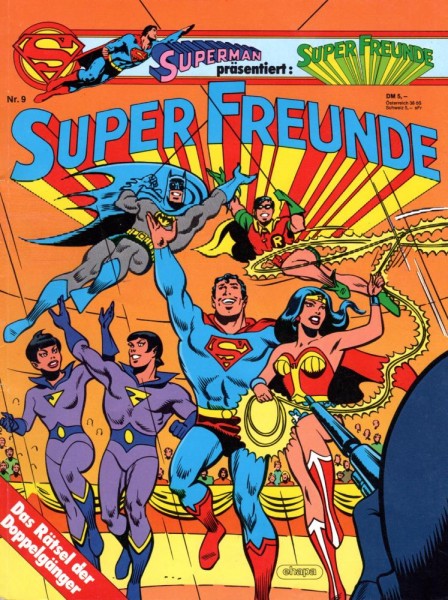 Superman präsentiert: Superfreunde 9 (Z1-), Ehapa