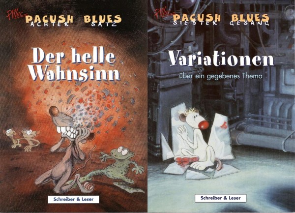 Pit'Luc - Pacush Blues 7-8 (Z1, 1. Auflage), schreiber&leser