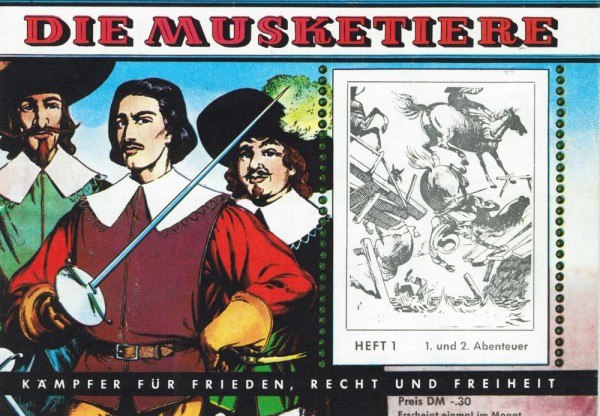 Die Musketiere 1-12 (Z0), CCH