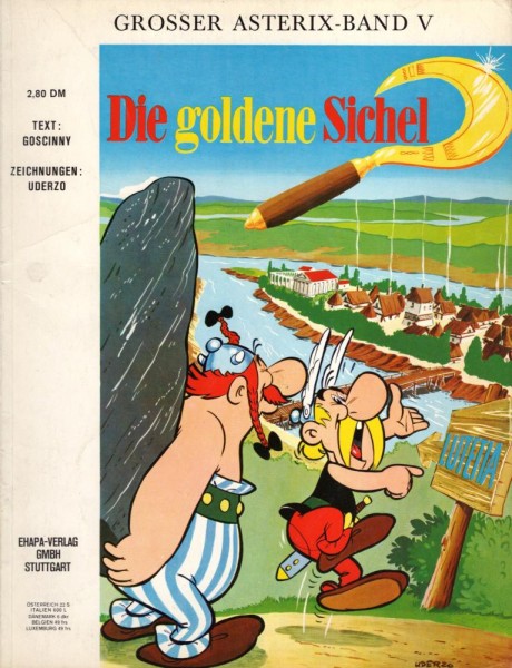 Asterix 5 (Z1, 2. Auflage), Ehapa