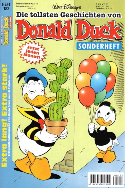 Die tollsten Geschichten von Donald Duck Sonderheft 182 (Z1), Ehapa