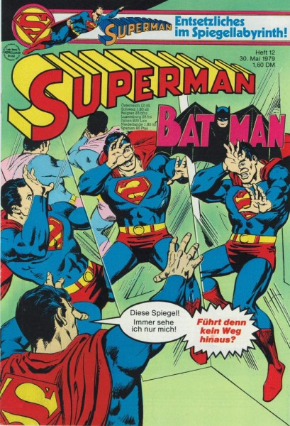 Superman 1979/ 12 (Z0-1,Sm), Ehapa
