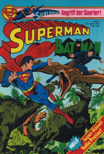 Superman 1981/ 9 (Z1), Ehapa