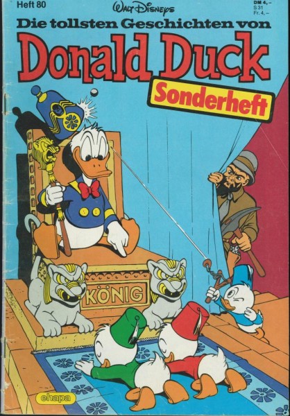 Die tollsten Geschichten von Donald Duck Sonderheft 80 (Z1-2), Ehapa