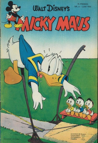 Micky Maus 1954/ 6 (Z1-), Ehapa