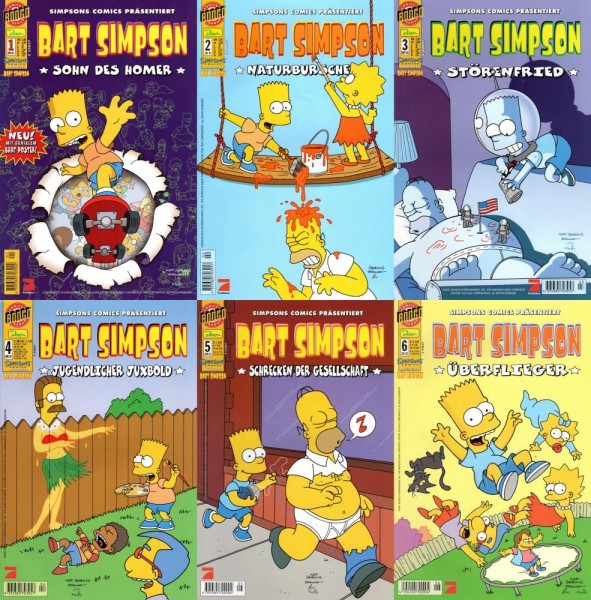 Bart Simpson 1-6 (Z1), Dino