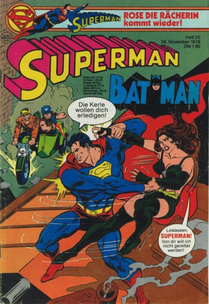 Superman 1979/ 25 (Z1-2), Ehapa
