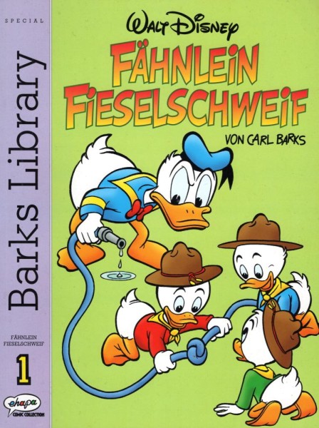 Barks Library - Fähnlein Fieselschweif 1 (Z1, 1. Auflage), Ehapa