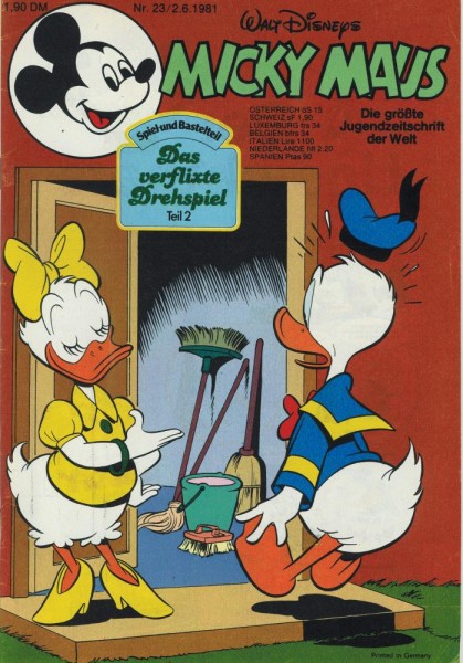 Micky Maus 1981/ 23 (Z0-1), Ehapa