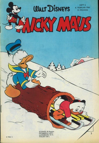 Micky Maus 1964/ 6 (Z1-, Sm), Ehapa
