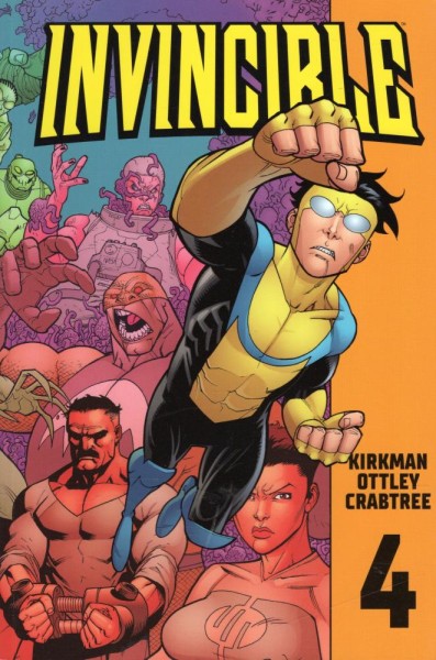 Invincible 4 (Z1, 1.Aufl.), Cross Cult