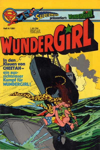 Wundergirl 1981/ 4 (Z1), Ehapa