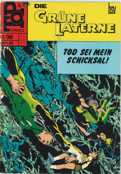 Top Comics - Die Grüne Laterne 119 (Z2, Sz), bsv