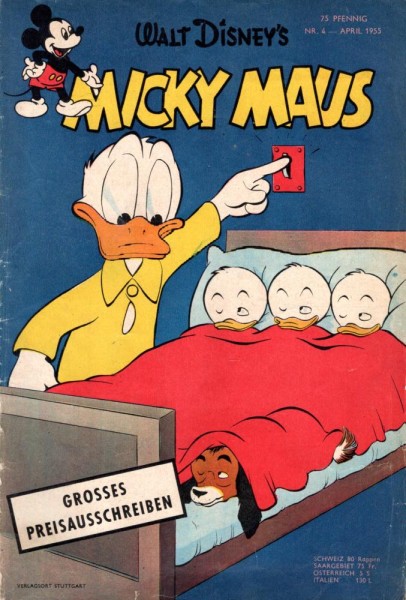 Micky Maus 1955/ 4 (Z2), Ehapa