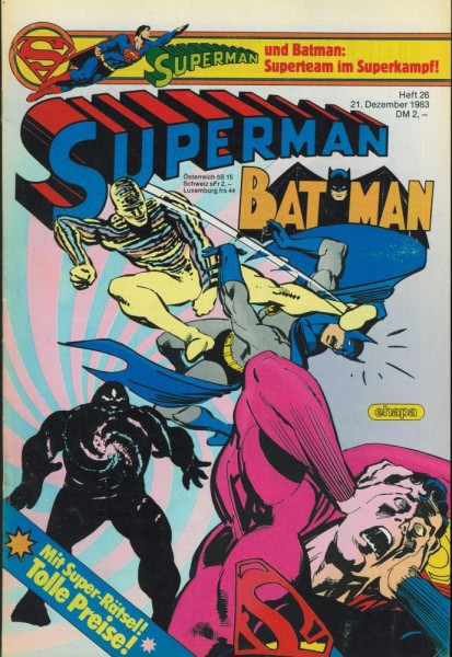 Superman 1983/ 26 (Z1-), Ehapa