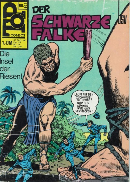 Top Comics - Der schwarze Falke 105 (Z1-2), bsv