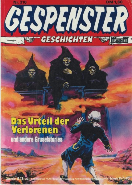 Gespenster Geschichten 310 (Z1-2), Bastei
