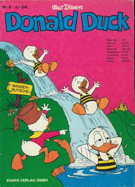 Donald Duck 8 (Z1), Ehapa