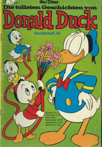 Die tollsten Geschichten von Donald Duck Sonderheft 14 (Z2-), Ehapa
