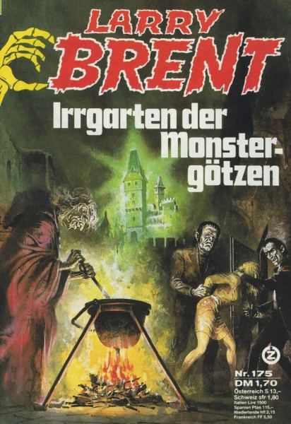 Larry Brent 175 (Z0-1), Zauberkreis-Verlag