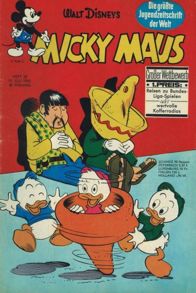 Micky Maus 1965/ 28 (Z1-), Ehapa
