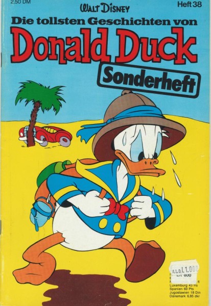 Die tollsten Geschichten von Donald Duck Sonderheft 38 (Z1-2/2), Ehapa