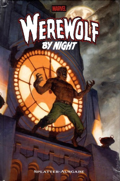 Werewolf by Night Splatter-Ausgabe Variant-Cover, Panini