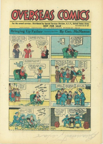 Overseas Comics 63 (Z1-, Sz), A.S.F. United States Army