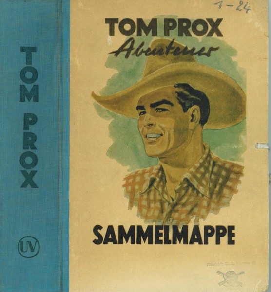 Tom Prox Sammelmappe 1-24 (Z1-, St, Sz), Uta