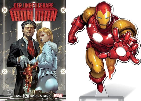 Der unbesiegbare Iron Man 2 mit Acryl-Figur, Panini