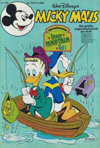 Micky Maus 1982/ 35 (Z1), Ehapa