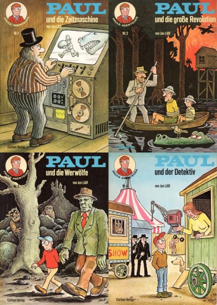 Pauls Abenteuer 1-4 (Z1-), Carlsen