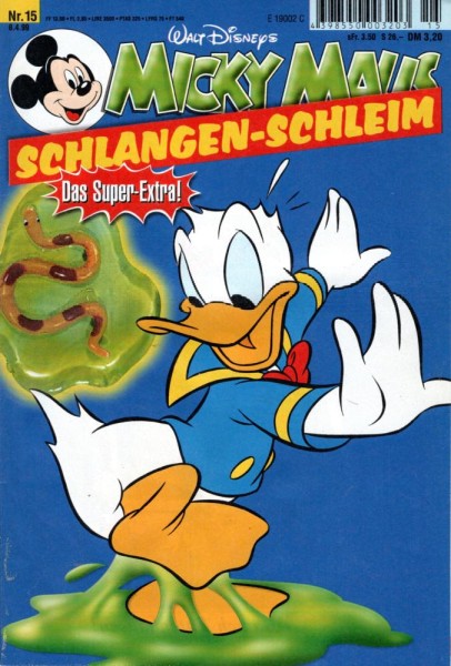 Micky Maus 1999/ 15 (Z1), Ehapa