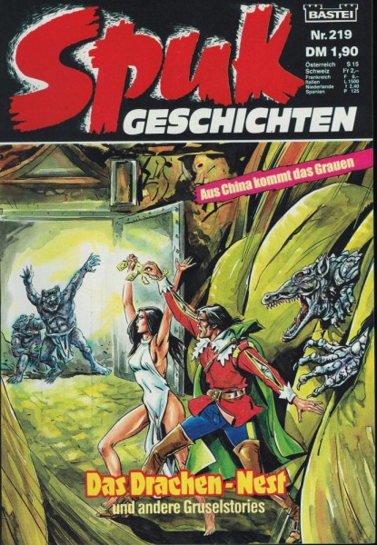 Spuk Geschichten 219 (Z0), Bastei