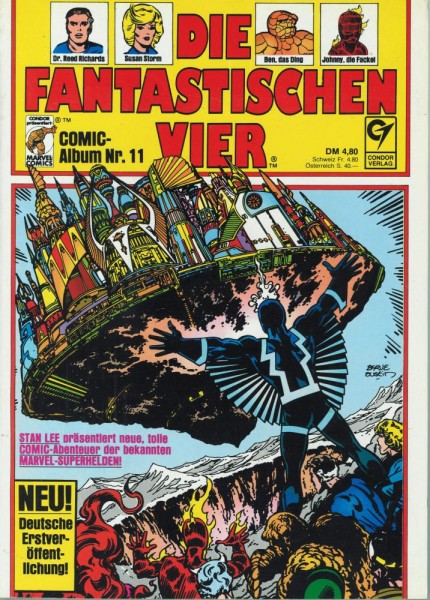 Die Fantastischen Vier Comic Album 11 (Z1), Condor