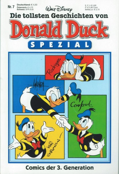 Die tollsten Geschichten von Donald Duck Spezial 7 (Z1), Ehapa