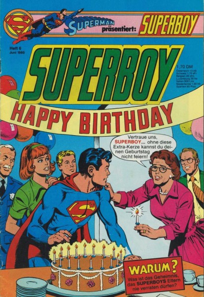 Superboy 1980/ 6 (Z1-2), Ehapa