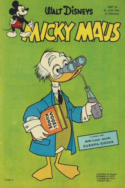 Micky Maus 1963/ 26 (Z2), Ehapa