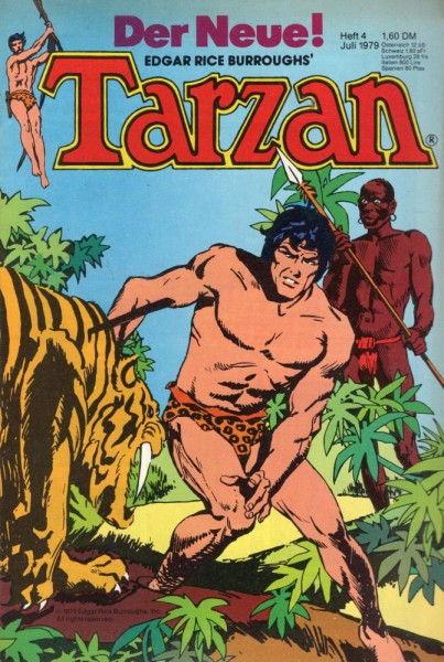 Tarzan, Der Neue 1979/ 4 (Z0), Ehapa