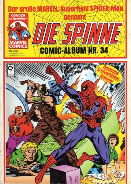 Die Spinne - Comic Album 34 (Z1), Condor