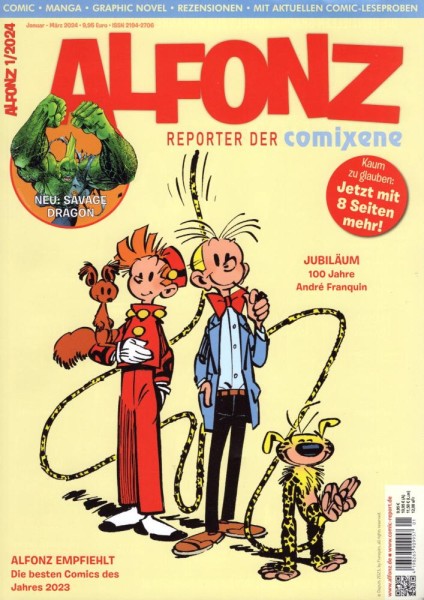 Alfonz der Comicreporter 2024/1, Edition Alfonz