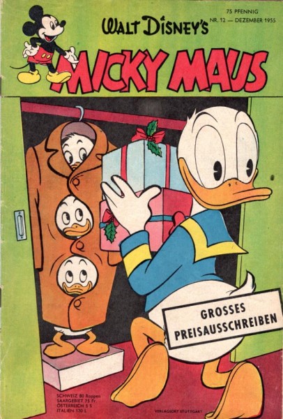 Micky Maus 1955/ 12 (Z1-2/2), Ehapa