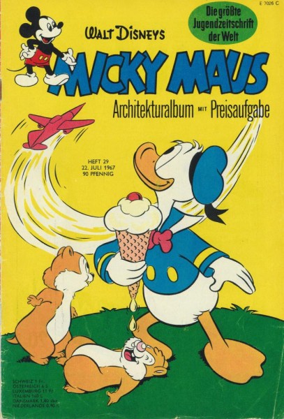 Micky Maus 1967/ 29 (Z1-2), Ehapa