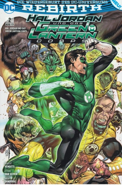Hal Jordan und das Green Lantern Corps 2, Panini