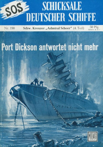 SOS - Schicksale deutscher Schiffe 190 (Z2), Moewig